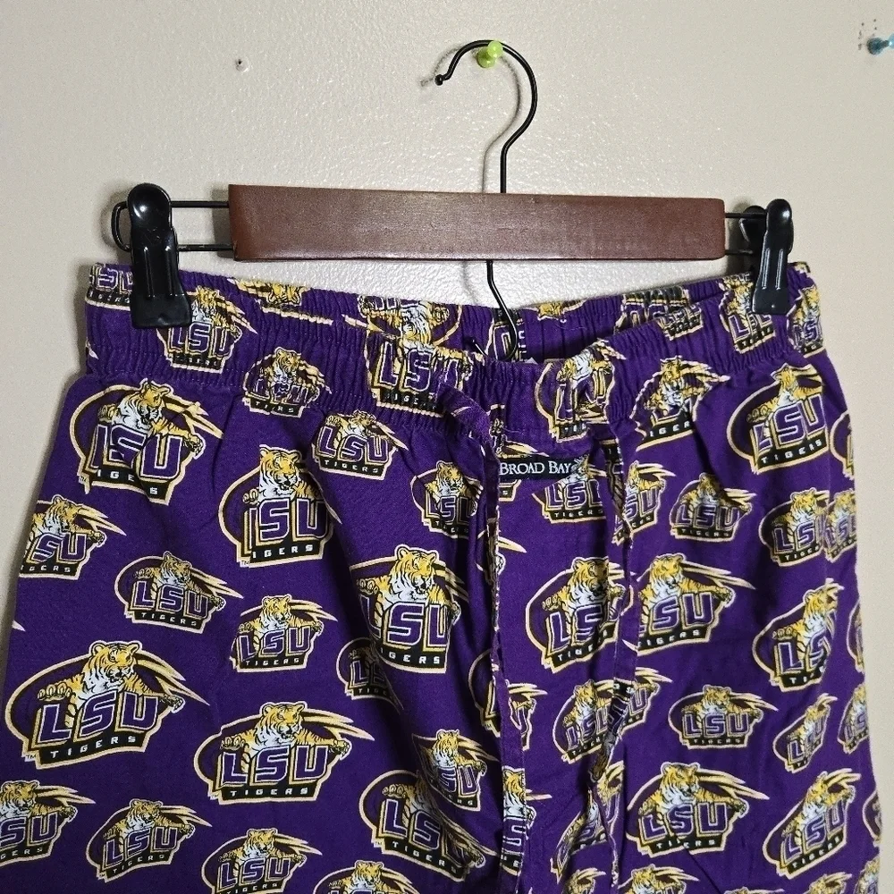 Broad Bay LSU Louisiana State University Cotton Mens Pajama Set